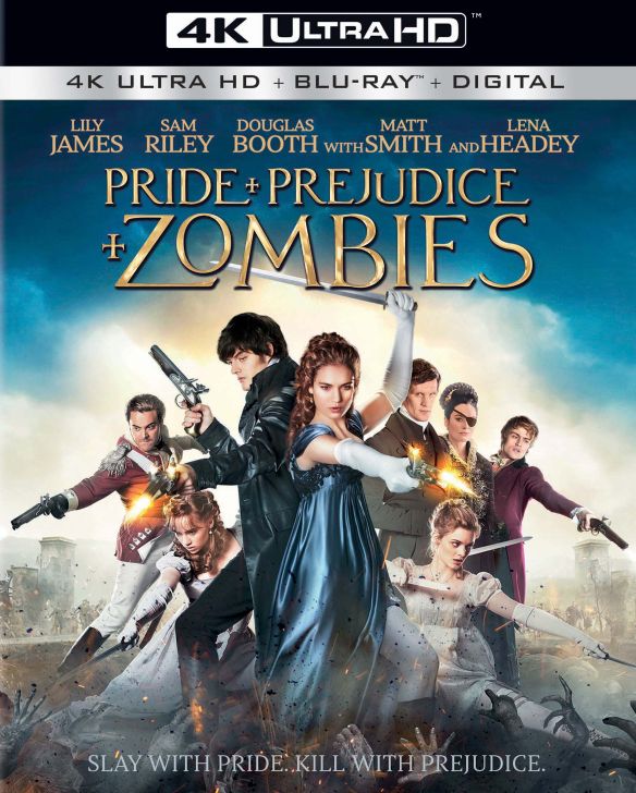  Pride and Prejudice and Zombies [Includes Digital Copy] [4K Ultra HD Blu-ray/Blu-ray] [2016]