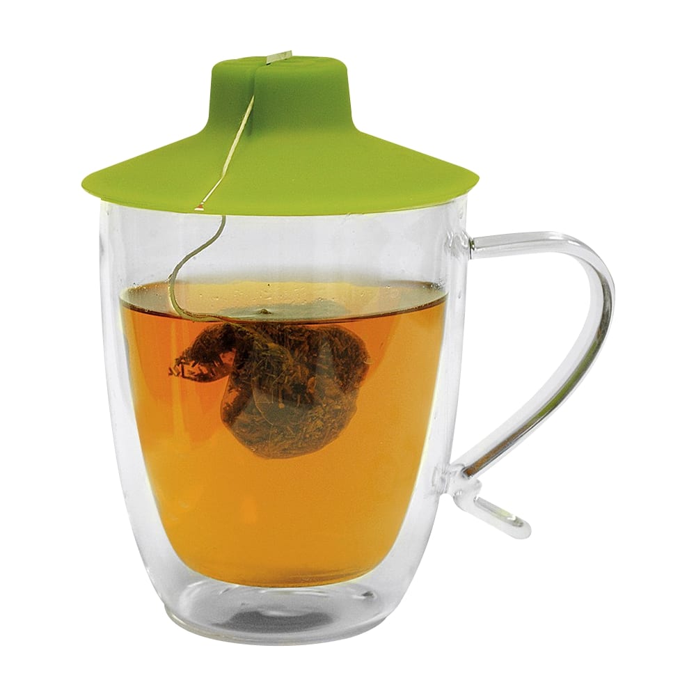 Zoom in on Angle Zoom. Primula - 16-oz. Double Wall Glass Mug - Clear.