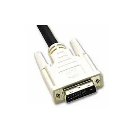 Front. C2G - Cables To Go 26942 9.8 Feet Dual Link DVI Video Cable for PC - 24-pin DVI-D (Digital) - Black - Black.