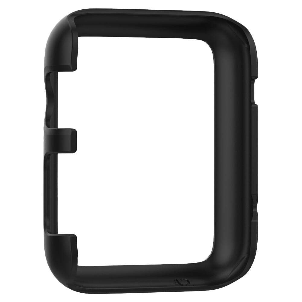 Angle. Spigen - Thin Fit Case for Apple Watch 42mm - Smooth Black.