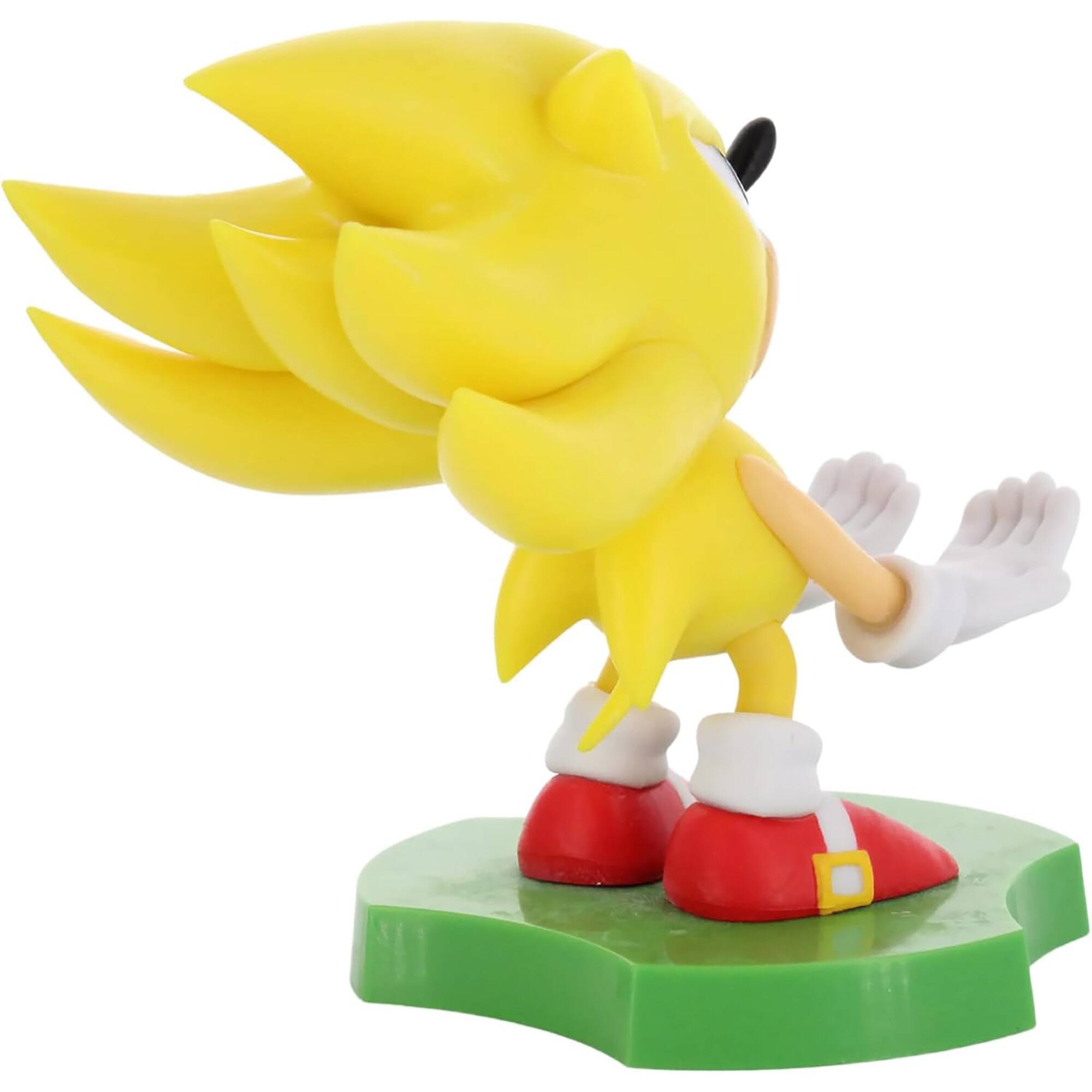 Back. Cable Guys by Exquisite Gaming - Cable Guys: SEGA - Super Sonic Holder Earbud & Phone Holder.