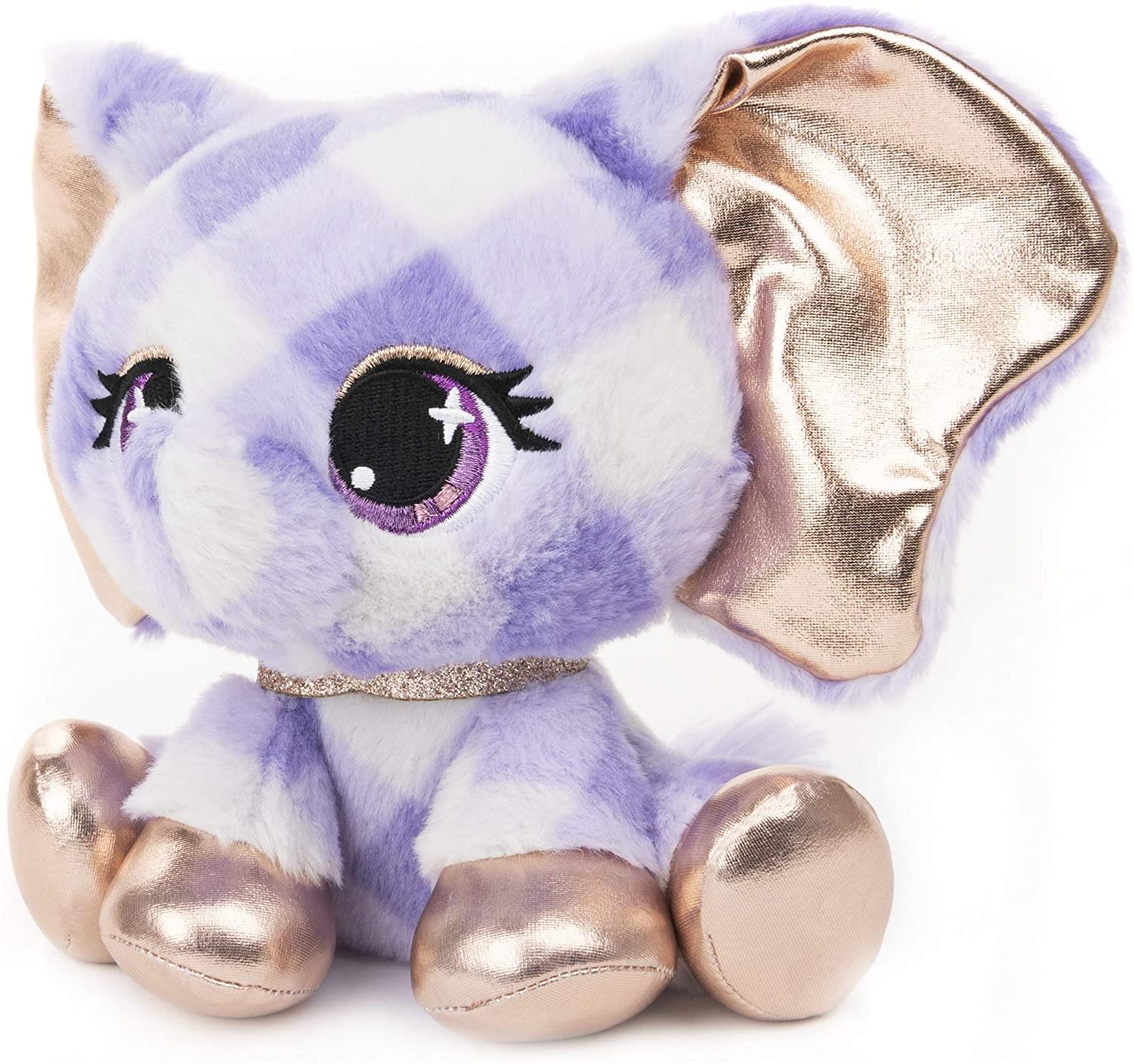 Alt View 10. Gund - P.Lushes Pets 6 Inch Fashion Plush | Ella L Phante - Purple.