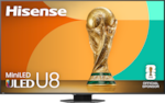 Hisense MiniLED ULED U8
FIFA WORLD CUP™
OFFICIAL SPONSOR