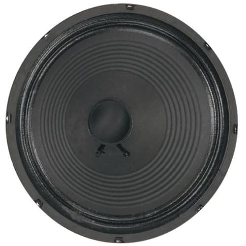 Angle. Eminence - Redcoat Series Passive Stage Speaker Driver (Each) - Black.
