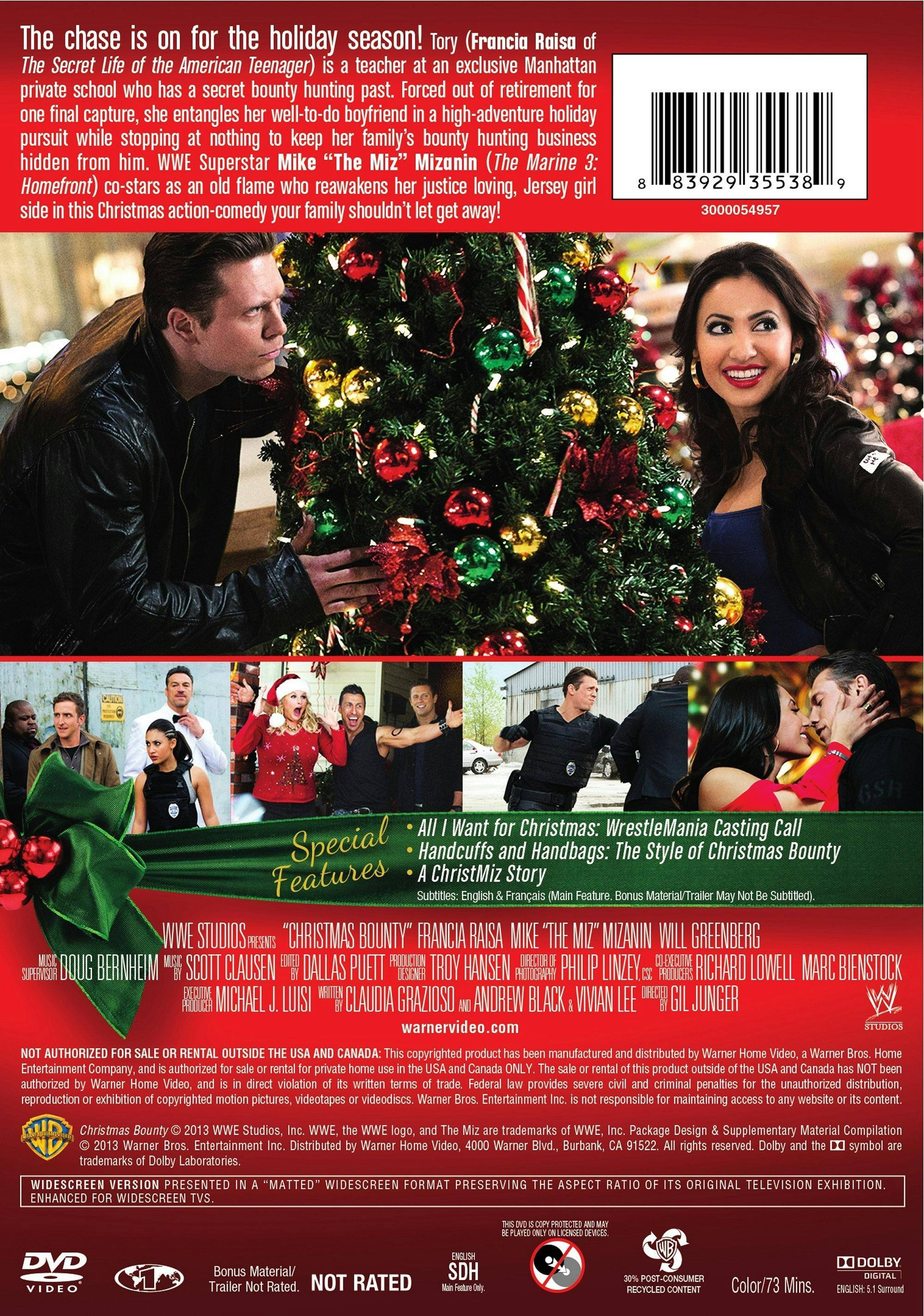 Back. WWE Christmas Bounty MFV [DVD].