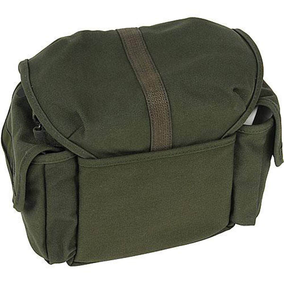 Alt View 1. Domke - Domke F-3X Super Compact Canvas Shoulder Bag, Olive.
