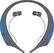 Alt View 12. LG - TONE Active HBS-850 Bluetooth Headset - Gray, Blue.