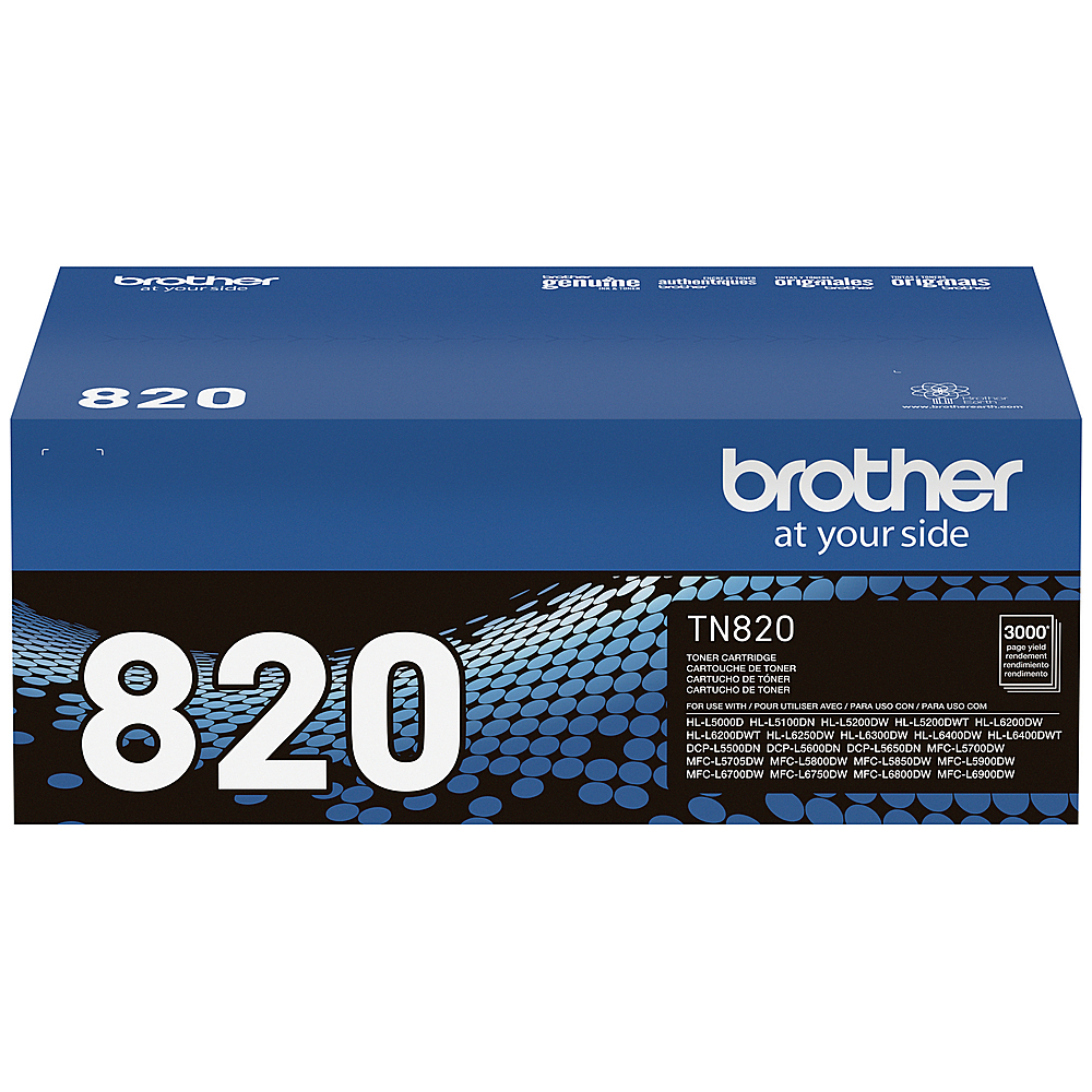 Brother TN-820 Toner Cartridge Black TN820 - Best Buy