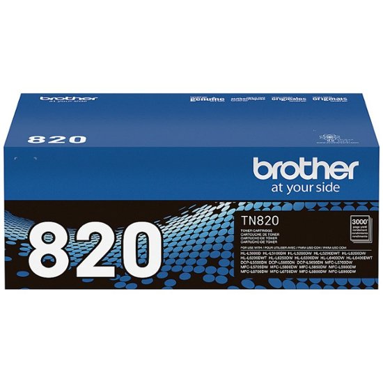 Brother TN-820 Toner Cartridge Black TN820 - Best Buy