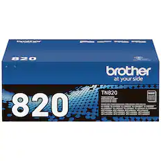 Front. Brother - TN-820 Toner Cartridge - Black.