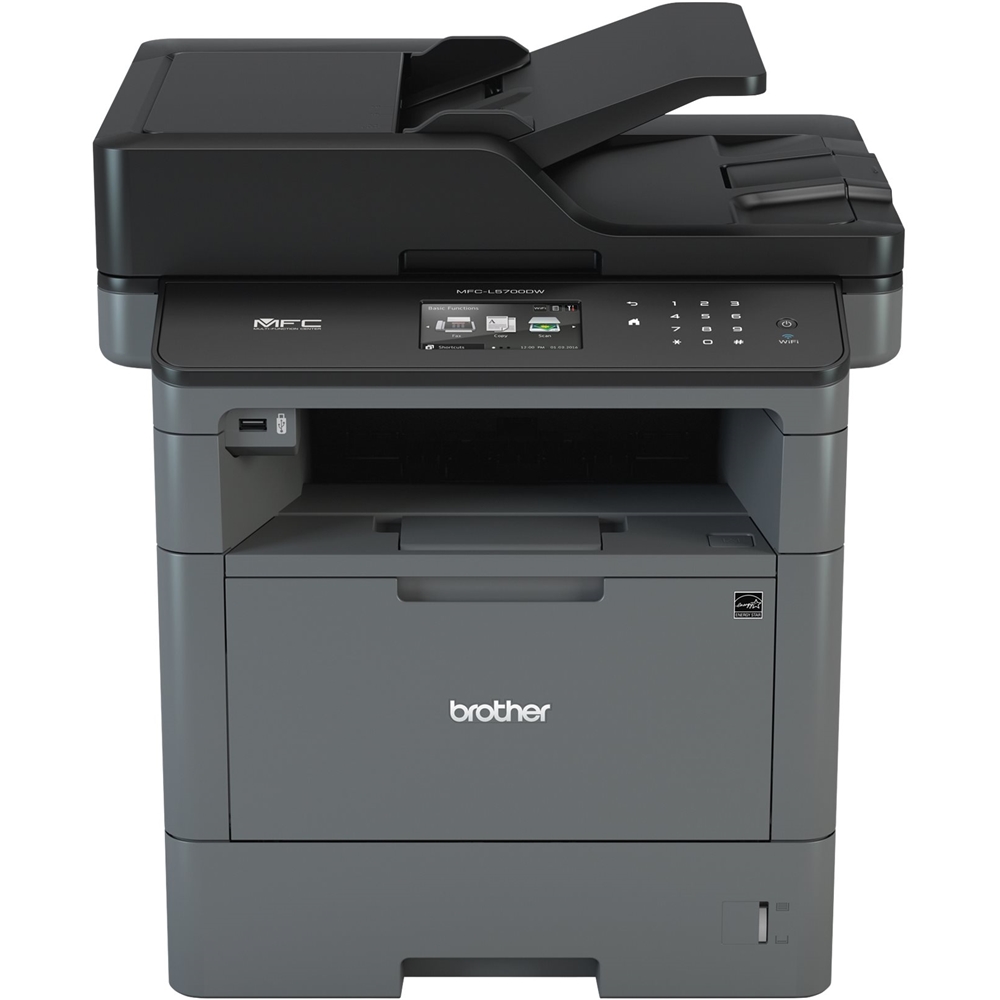 Brother MFC-L5700DW Wireless Black-and-White All-In-One Laser Printer Multi - Best Buy