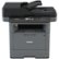 Front Zoom. Brother - DCP-L5600DN Black-and-White All-In-One Laser Printer - Black/Gray.