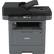 Front. Brother - DCP-L5600DN Black-and-White All-In-One Laser Printer - Black/Gray.