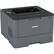 Left. Brother - HL-L5200DW Wireless Black-and-White Laser Printer - Gray.