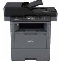 Brother - MFC-L6800DW Wireless Black-and-White All-In-One Laser Printer - Front_Zoom