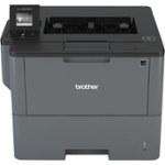Front Zoom. Brother - HL L6300DW Wireless Black-and-White Laser Printer - Black/Gray.
