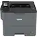 Front. Brother - HL L6300DW Wireless Black-and-White Laser Printer - Black/Gray.