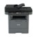 Front Zoom. Brother - DCP-L5650DN Black-and-White All-In-One Laser Printer - Black/Gray.
