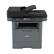 Front. Brother - DCP-L5650DN Black-and-White All-In-One Laser Printer - Black/Gray.