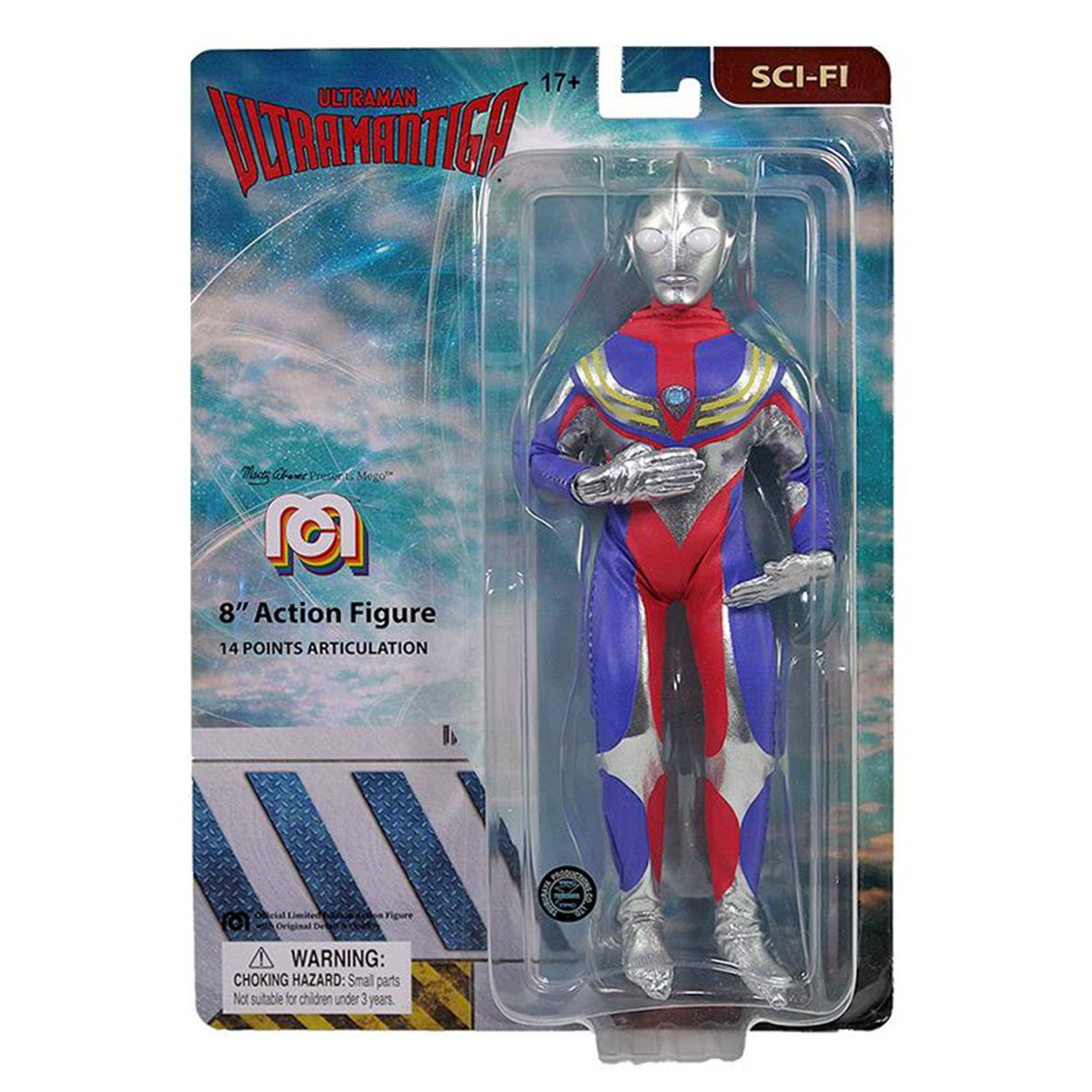 17+ ULTRAMAN ORARATIGA SCI-FI  
8" Action Figure  
14 POINTS ARTICULATION  

Original  
WARNING: CHOKING HAZARD: Small parts. Not suitable for children under 3 years.
