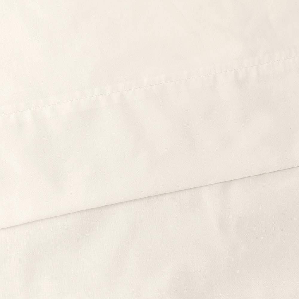 Left. Ellis Curtain - Ellis Classic Tailored Design in a Perma Press Fabric 3" Rod Pocket Lined Swag 84"x36" Natural - Natural.