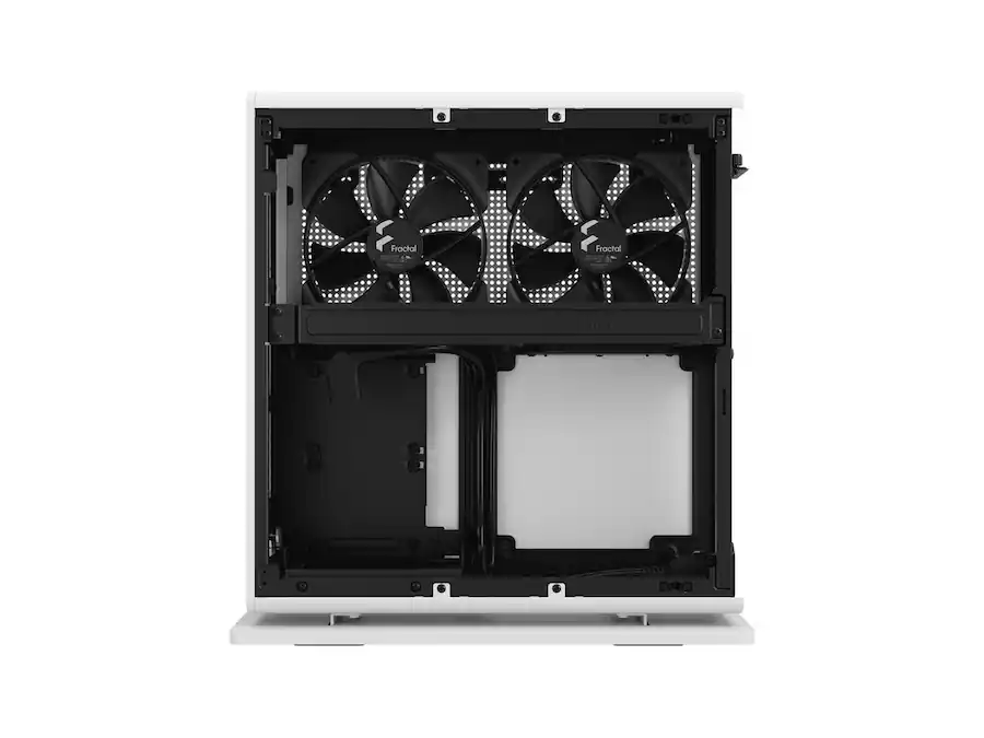 Best Computer Designs Fractal Design Ridge White Mini ITX Slim Small Form Factor Console PC ...
