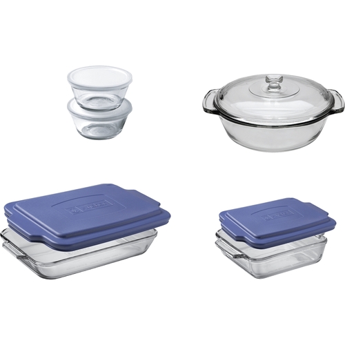 UPC 076440826425 product image for Anchor Hocking - 10-Piece Glass Bakeware Set - Clear | upcitemdb.com