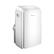 Angle. Comfort-Aire - 450 Sq. Ft Portable Air Conditioner - White.