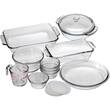 Anchor Hocking - 15-Piece Glass Bakeware Set - Clear - Left