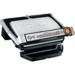 Angle Zoom. T-Fal - OPTIGRILL+ Electric Grill - Stainless steel/Black.