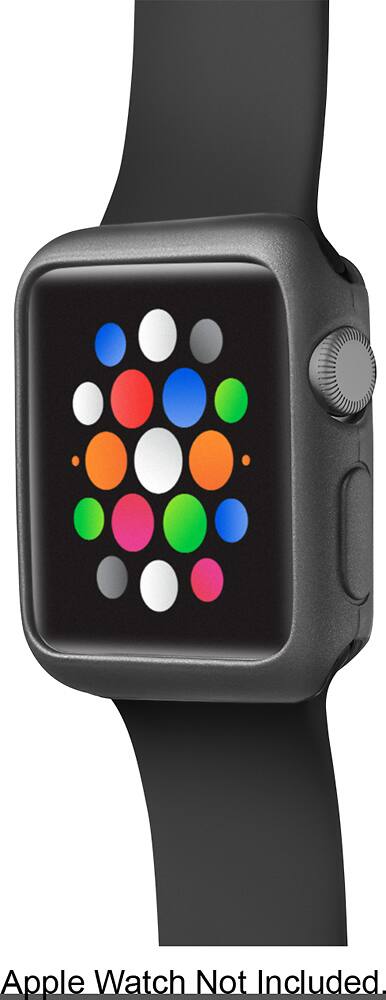 Left. Insignia™ - Bumper Case for Apple Watch 38mm.