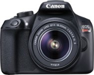 Front Zoom. Canon - EOS Rebel T6 DSLR Camera with EF-S 18-55mm f/3.5-5.6 IS II Lens - Black.