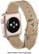 Alt View Zoom 15. Platinum™ - Chic Leather Band for Apple Watch 38mm - Blush Beige.