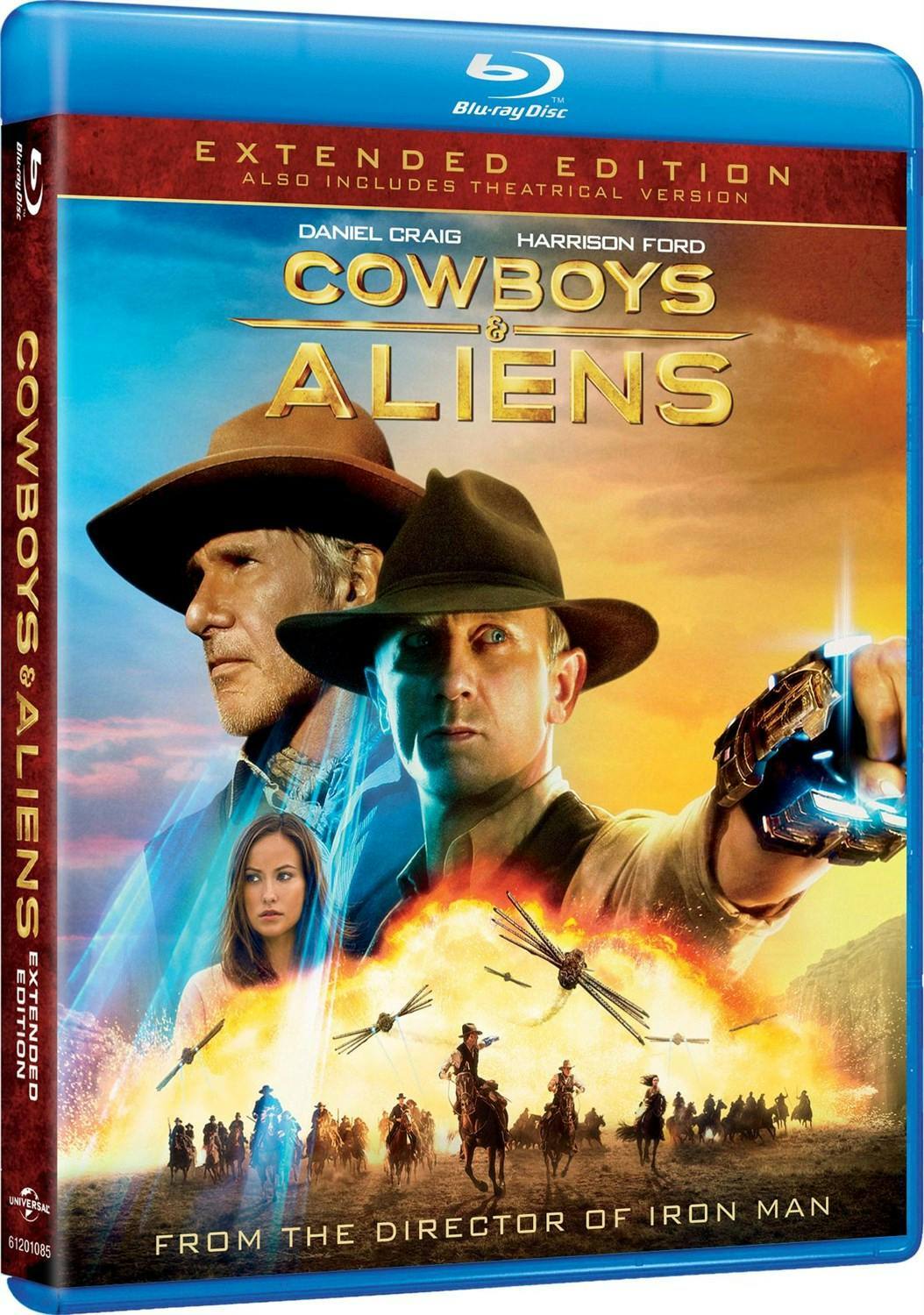 Angle. Cowboys and Aliens (Blu-ray New Box Art) [Blu-ray].