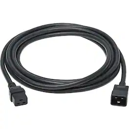 Tripp Lite - by Eaton Power Extension Cord C19 to C20 - Heavy-Duty 20A 250V 12 AWG 15 ft. (4.6 m) For Server - Black