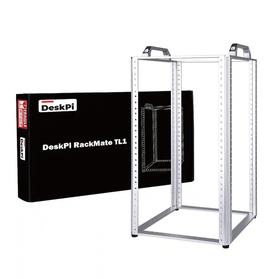 Server Rack Design Mini GeeekPi DeskPi RackMate TL1, 10 inch 10U Mini Server Rack for Network ...