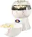 Angle Standard. Pangea Brands - Detroit Tigers Popcorn Maker - White.