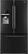 Front. Samsung - 31.6 Cu. Ft. French Door Refrigerator with Thru-the-Door Ice and Water - Black.
