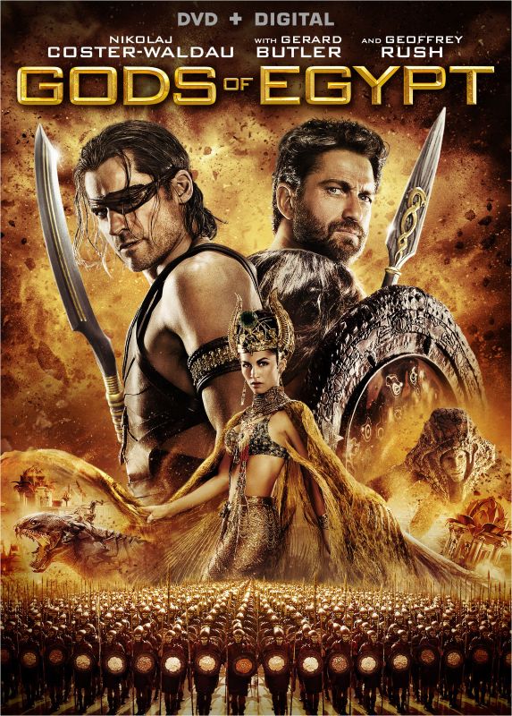  Gods of Egypt [DVD] [2016]