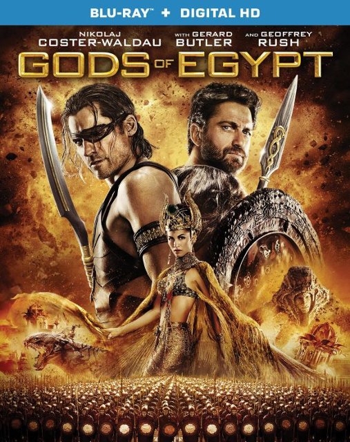 Front Standard. Gods of Egypt [Blu-ray] [2016].