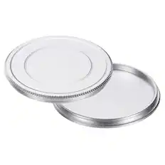 Front. Unique Bargains - 2pcs 46mm Aluminum Metal Front Lens Cap for Screw Mount Fujifilm Mirrorless/DSLR - Silver.