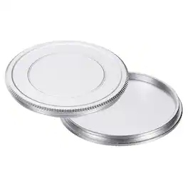 Unique Bargains - 2pcs 46mm Aluminum Metal Front Lens Cap for Screw Mount Fujifilm Mirrorless/DSLR - Silver