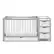 Alt View 11. Graco - Remi 4-in-1 Convertible Crib and Changer - Pebble Gray/White.