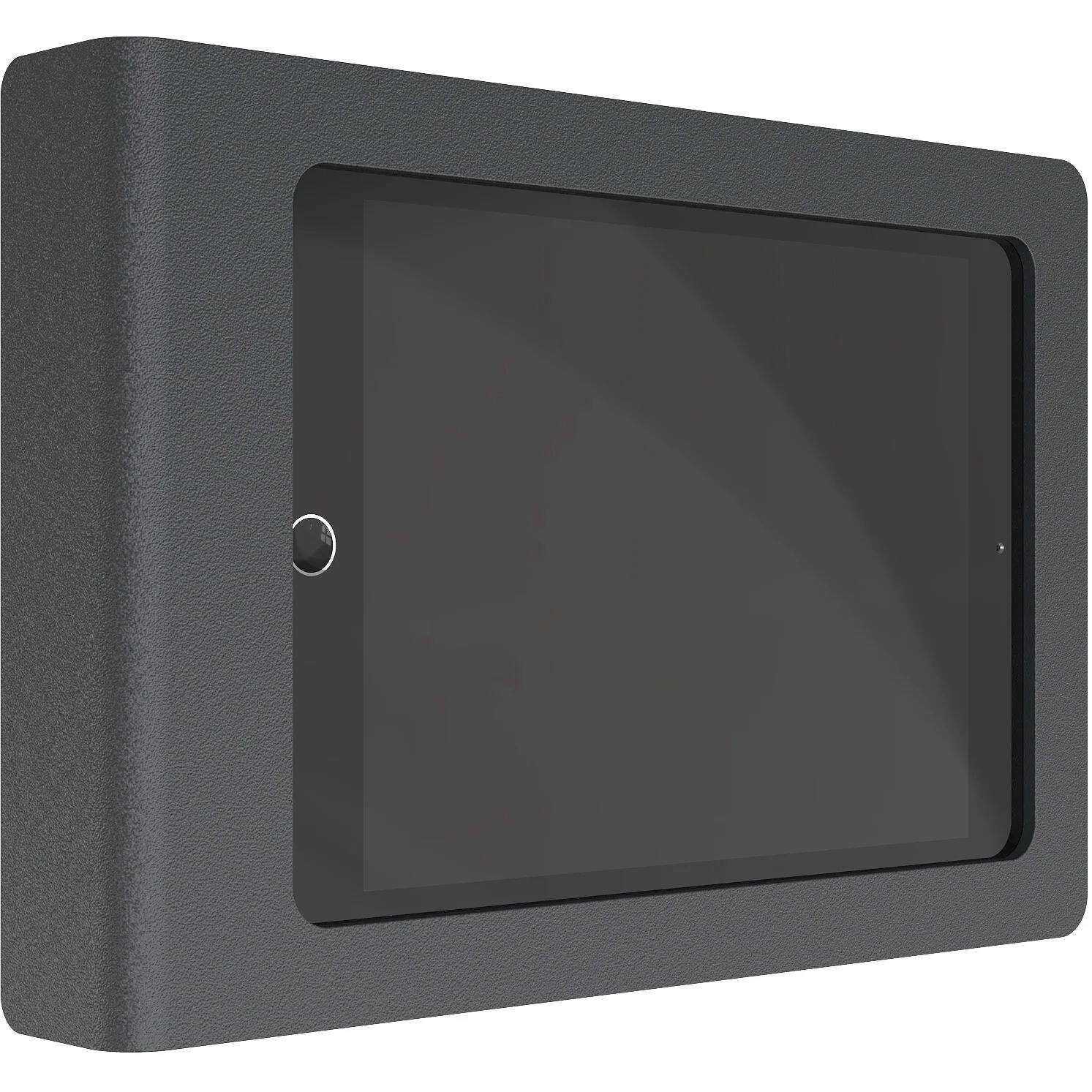 Alt View 2. Heckler Design - Heckler Design Mounting Enclosure for iPad (7th Generation), iPad (8th Generation), iPad (9th Generation) - Black Gray - Black.