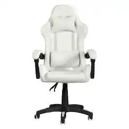 CorLiving - Ravagers Gaming Chair - White