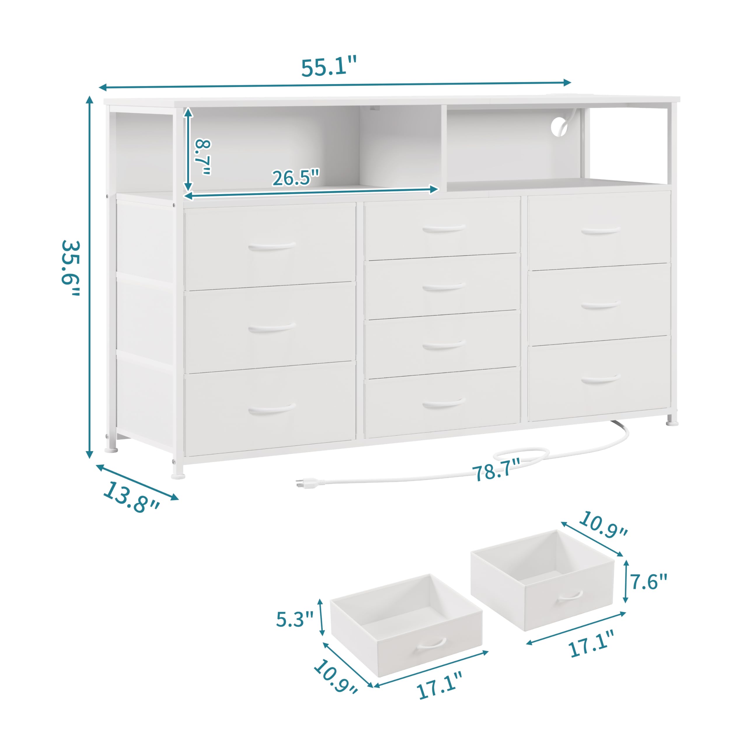 55.1"  
8.7"  
26.5"  
35.6"  
13.8"  
78.7"  
10.9"  
7.6"  
5.3"  
10.9"  
17.1"  
17.1"