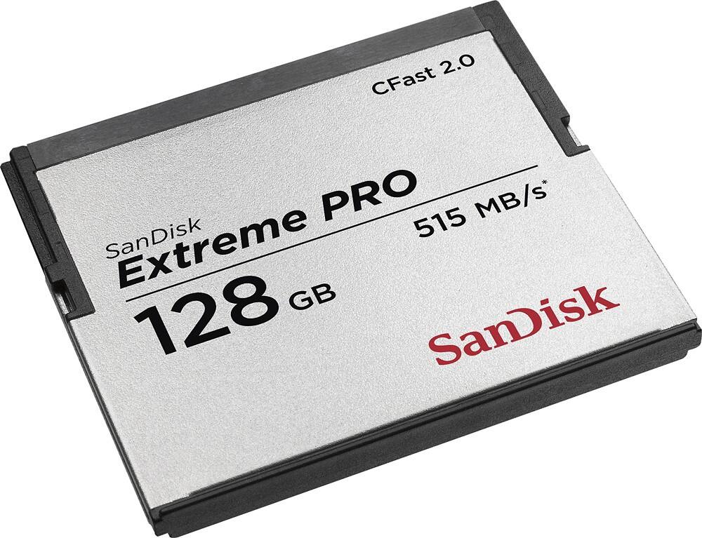 Best Buy: SanDisk Extreme 128GB CFast 2.0 Memory Card SDCFSP-128G-A46B