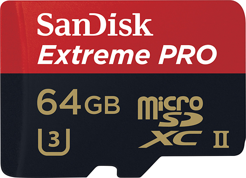 UPC 619659143817 product image for SanDisk - Extreme PRO 64GB microSDXC UHS-II Memory Card | upcitemdb.com