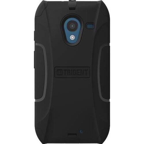 Front Standard. Trident - Cyclops For Motorola Moto X - Black.
