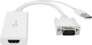 j5create - VGA to HDMI Video adapter - White - Front_Zoom